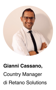 Immagine del country manager di Retano, Gianni Cassano