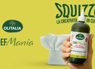 Olitalia reinventa l’olio: CHEFMania, lo squeezable degli chef Olio extravergine d’oliva Olitalia CHEFMania nel nuovo formato squeezable, con tappo dosatore e packaging R-PET