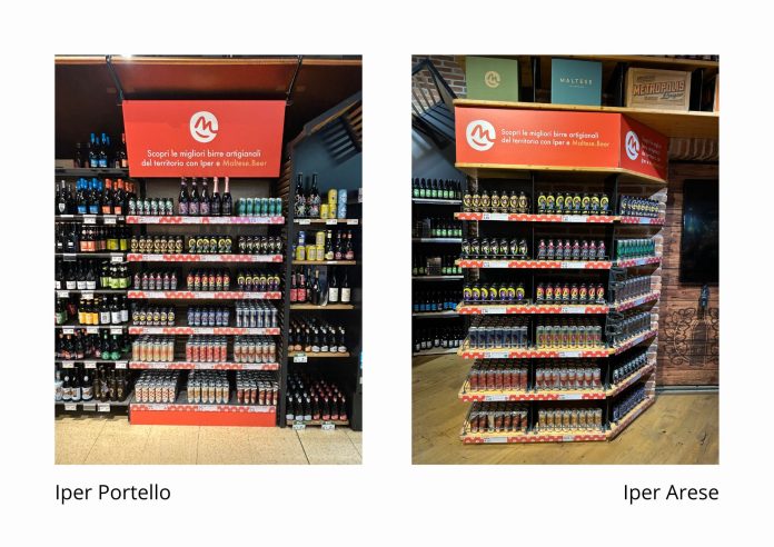 Iper La grande i e Maltese portano la birra artigianale in Gdo