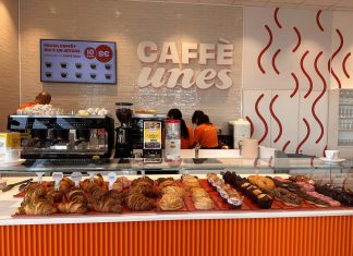 Caffè Unes rafforza il nuovo format con l’apertura a Opera