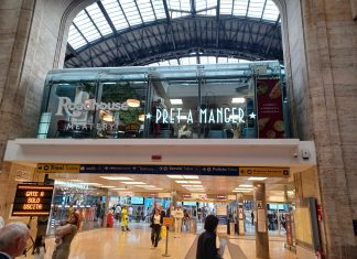 Pret A Manger, prima apertura in una stazione italiana