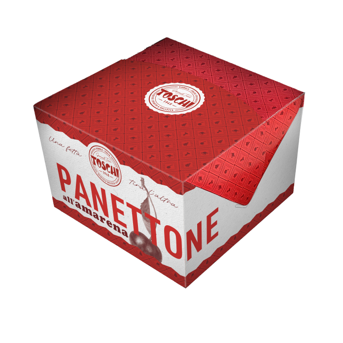 panettone all'amarena toschi