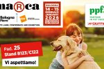 Landini Giuntini e PPF Italia: il pet food su misura a Marca Banner promozionale di Landini Giuntini e PPF Italia a Marca 2026 che mostra una ragazza che abbraccia un cane e i dettagli dello stand B123 C122 nel Padiglione 25