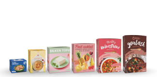 Gamma di confezioni alimentari Tetra Recart presentate da Tetra Pak a Marca 2026