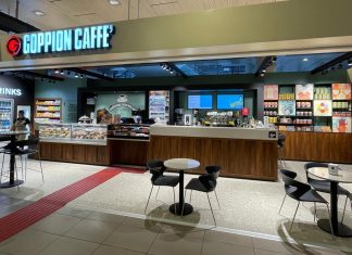 Goppion Caffè apre nuova caffetteria all’aeroporto di Treviso