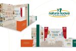 Natura Nuova a Marca 2026: innovazione, leadership e cultura del vegetale Rendering dello stand di Natura Nuova a Marca 2026 con focus su polpe di frutta e gastronomia vegetale