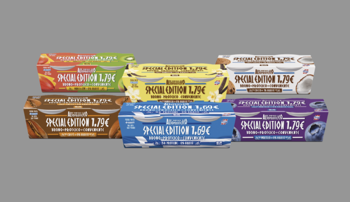 Assortimento yogurt greco Neogal Altoproteico Special Edition 2026 in vari gusti e formati cluster 
