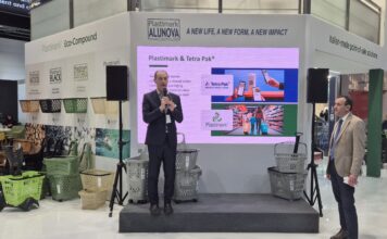 Plastimark lancia la linea di cestini Alunova con Tetra Pak a Euroshop 2026