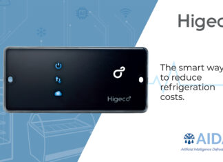 Datalogger Higeco con tecnologia AIDA: sistema di intelligenza artificiale per l'ottimizzazione del risparmio energetico e dello sbrinamento nella refrigerazione commerciale