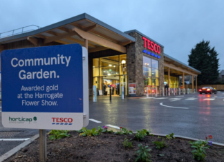 Tesco spinge sulla sostenibilità nel nuovo store di Harrogate