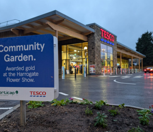 Tesco spinge sulla sostenibilità nel nuovo store di Harrogate