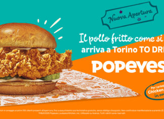 Popeyes arriva nell’area food del ToDream a Torino