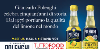 Polenghi celebra i cinquant'anni di storia a Tuttofood Milano 2026. L'azienda leader nel settore del succo di limone presenta le nuove caraffine premium biologiche di Sicilia Femminello Siracusano, 100% naturali e spremute a freddo. Padiglione 5, Stand V01, dall'11 al 14 maggio 2026