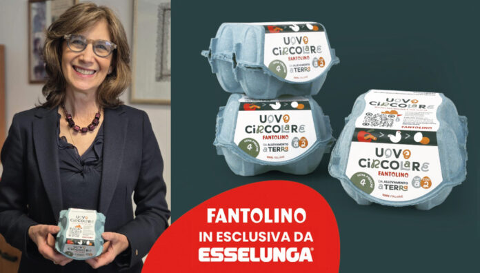 Gabriella Fantolino presenta l’Uovo Circolare Fantolino in esclusiva per Esselunga a Tuttofood 2026