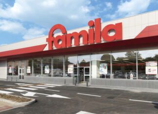 Famila è la quarta insegna di supermercati a livello nazionale