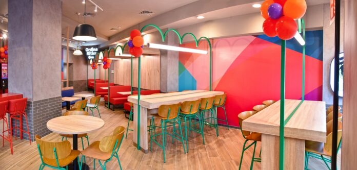 JOLLIBEE Milano Piazza Diaz new interior_6 panorama