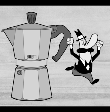 Il rito del caffè raccontato sui social dall’omino Bialetti caffè Bialetti
