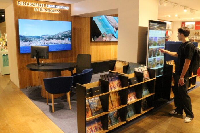 Rinascente Travel Concierge by Bluvacanze_touchscreen_
