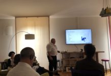 The entrance of reichelt elektronik in Italian market