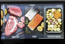 Okida’s products of today and tomorrow Oven control TFT display by Okida