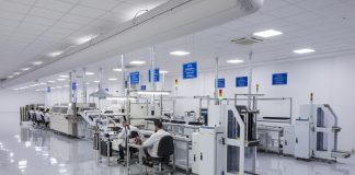 Electronic production lines (Sabaf Group)