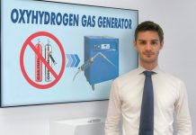 Eco oxy-hydrogen gas generators and brazing training on show