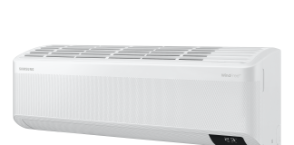 The Samsung WindFree air conditioner