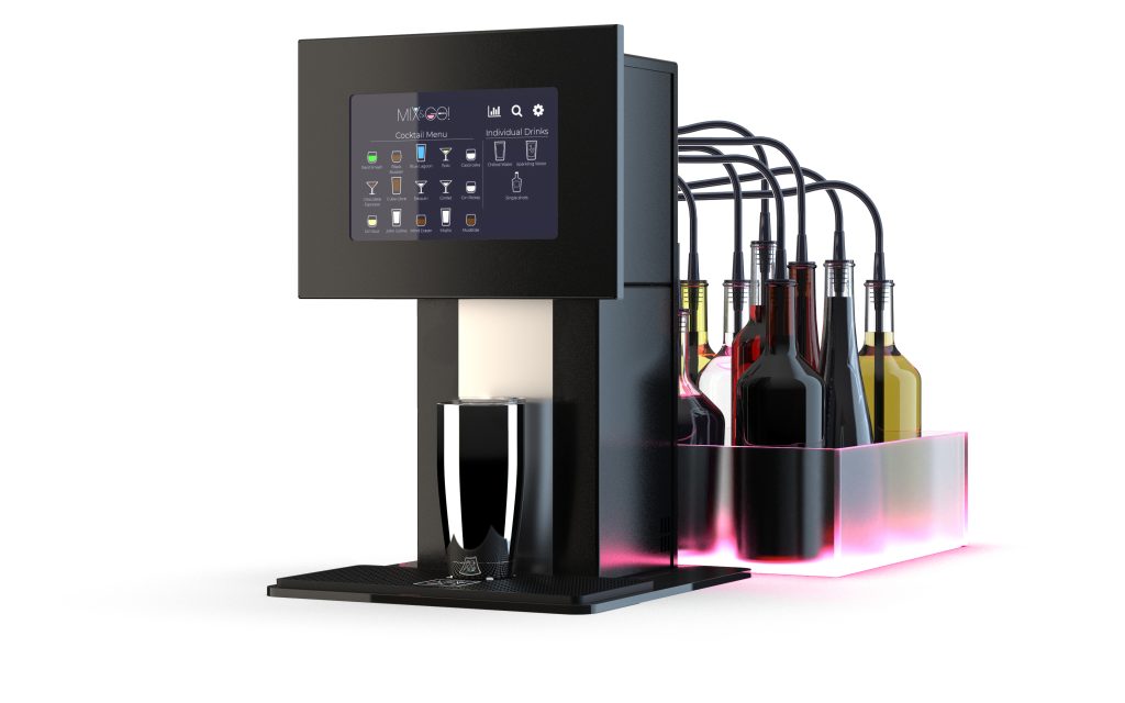 The Mix&Go! cocktail dispenser by Zerica (display)