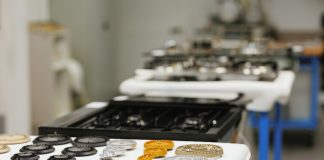 Coloured burners by Somipress