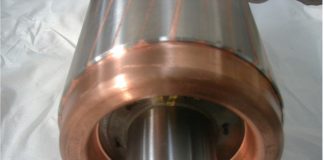 Die-cast copper rotor