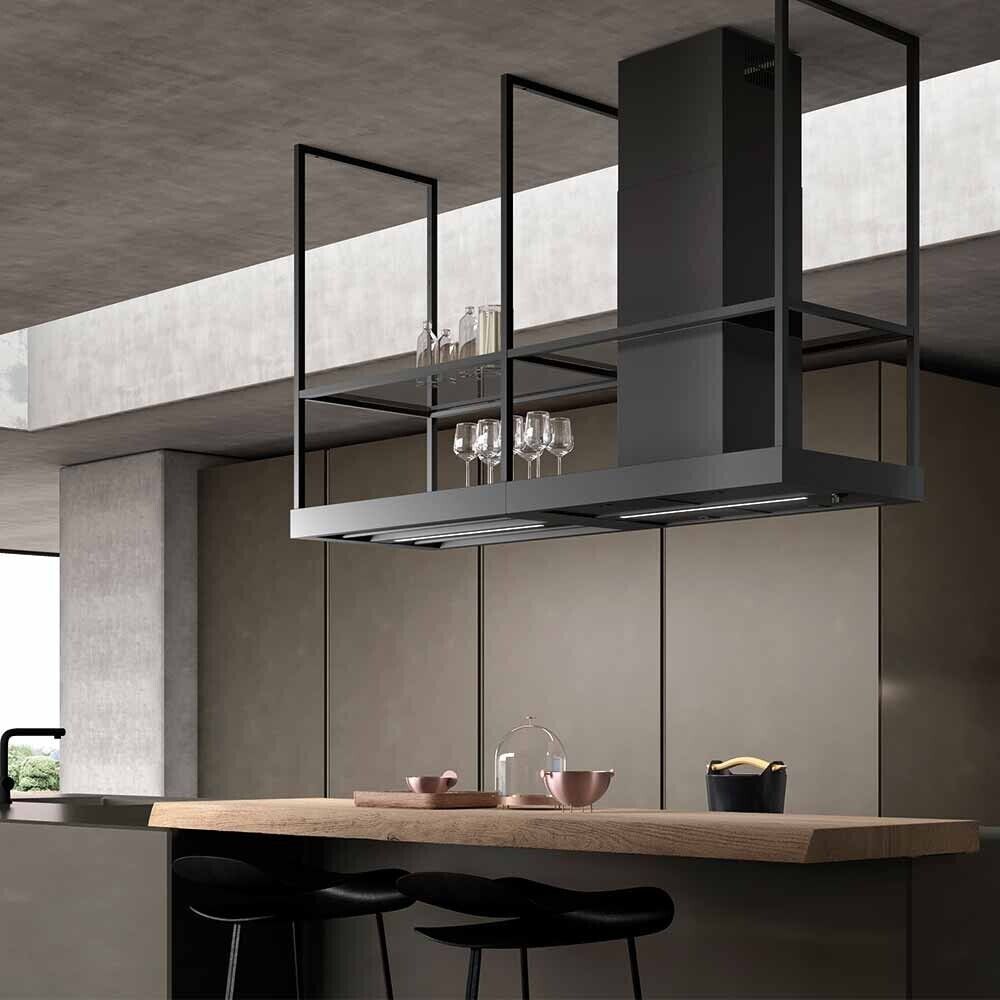 The automation systems used by Faber find their main application in the production of hoods and extractor hobs.