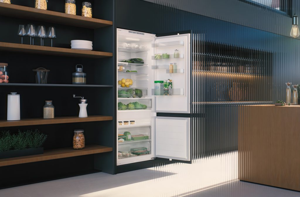 The Samsung F1RST 75 AI built-in refrigerator
(WEEE: ready to disassemble)