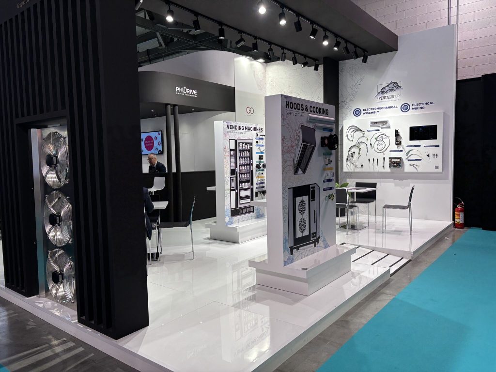 Comestero Sistemi booth at Host