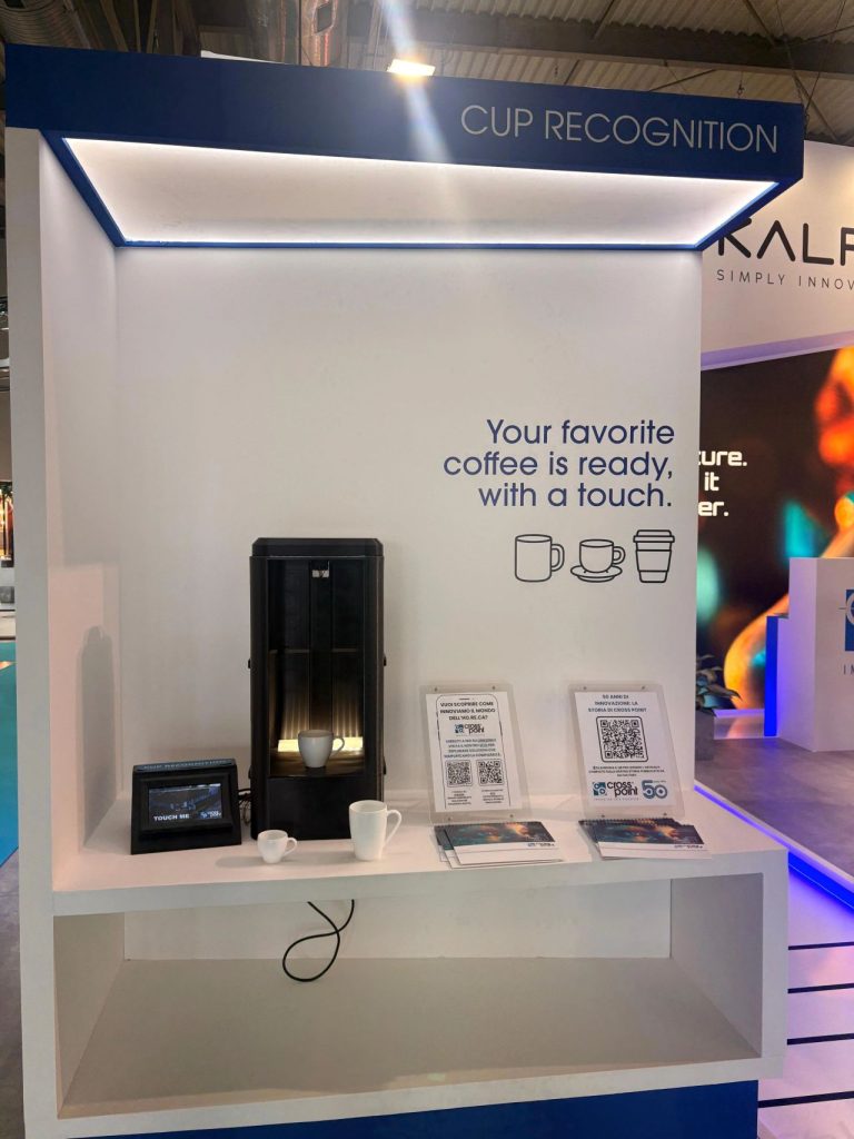 Cup Recognition at Cross Point booth