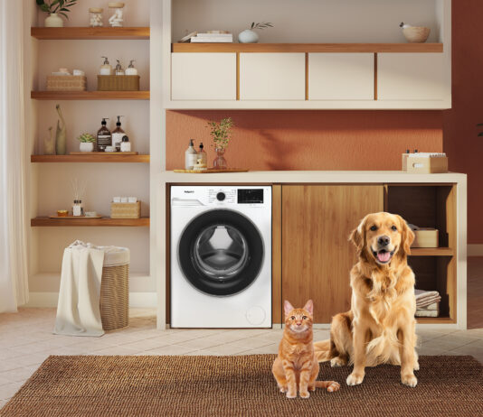 PetHair Care technology to remove pet hair Délica washing machine, Hotpoint Ariston