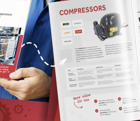 A new catalogue: “Refrigeration Components”