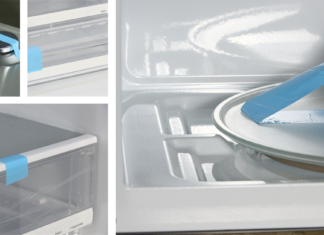 Reliable holding power with a clean, gentle release