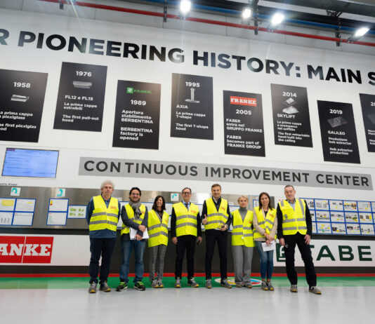 Over 1,500 days without accidents Franke Home Solutions