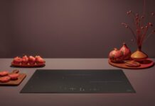 Matt finish with soft touch effect Matt finish (Falmec)