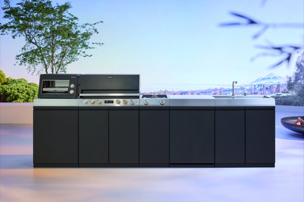 Miele outdoor kitchen