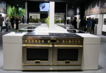 Shuffling through the booths at EuroCucina/FTK 2026 Fulgor Milano booth