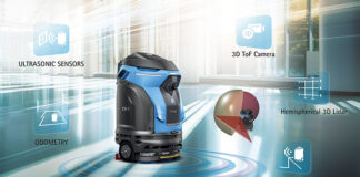 The CB-1 autonomous scrubber-dryer upgrades to level 2.0