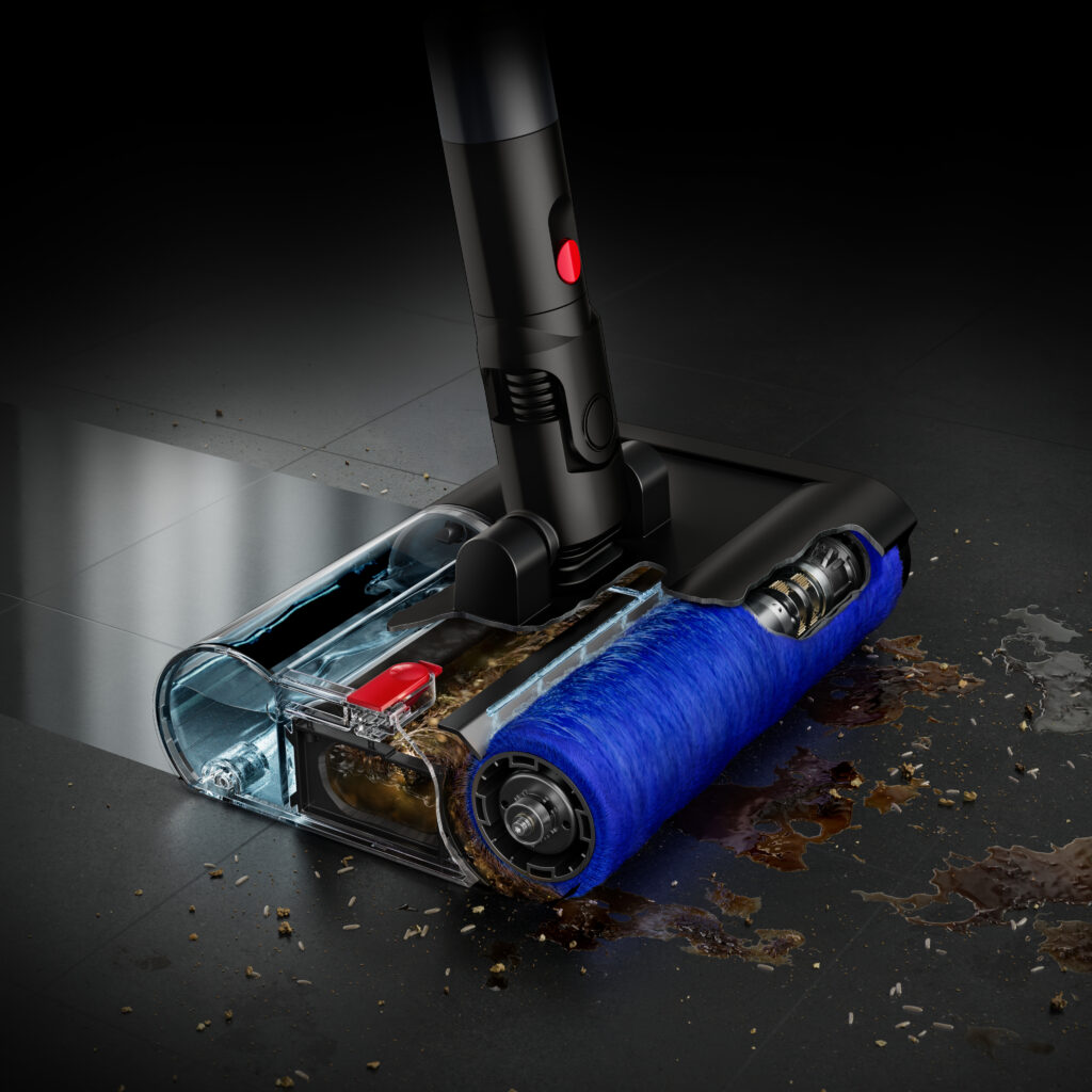 Dyson PencilWash with high-density microfiber roller