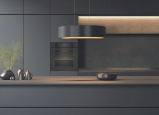 The deep dark tones of Beko’s Midnight Line