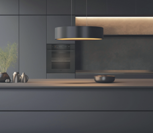 The deep dark tones of Beko’s Midnight Line