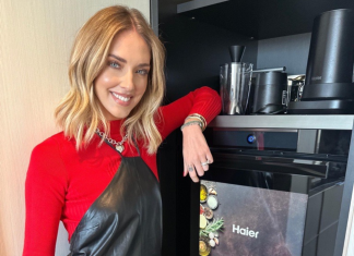 The Haier appliances in the new house of Chiara Ferragni