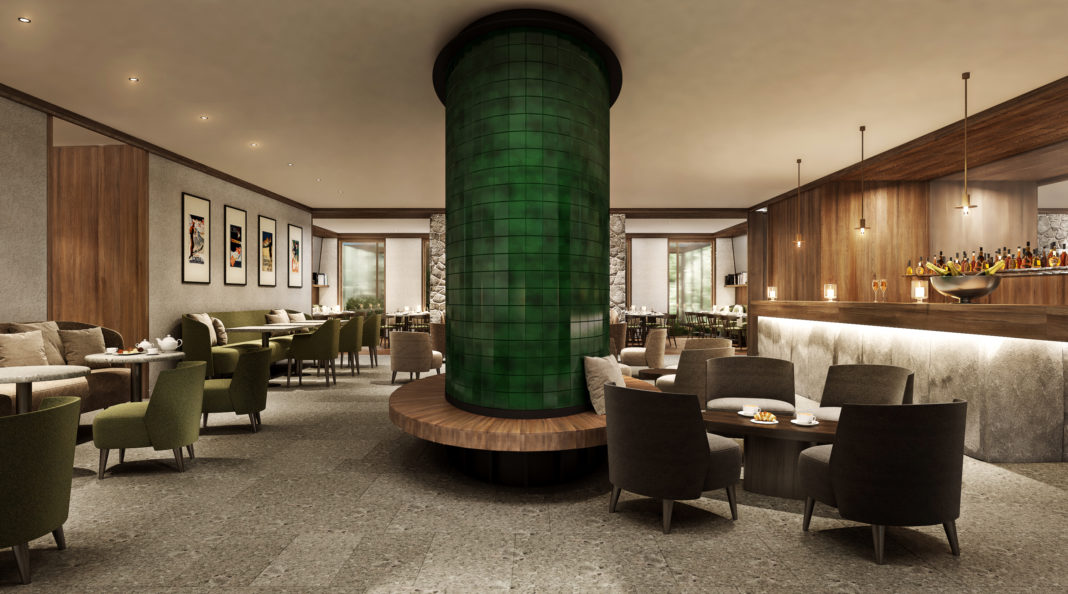 L'area bar del Faloria Mountain Spa Resort