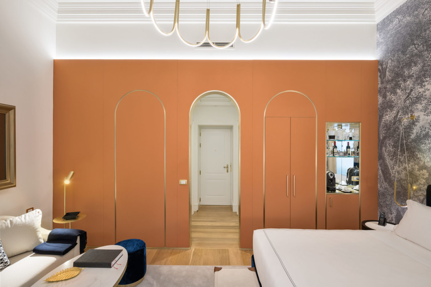 Una camera dell'hotel