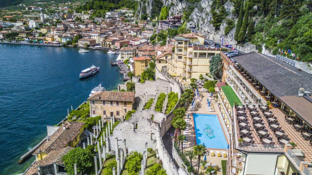 Una veduta aerea dell'Hotel Splendid Palace che ha scelto il gestionale Hotelcube