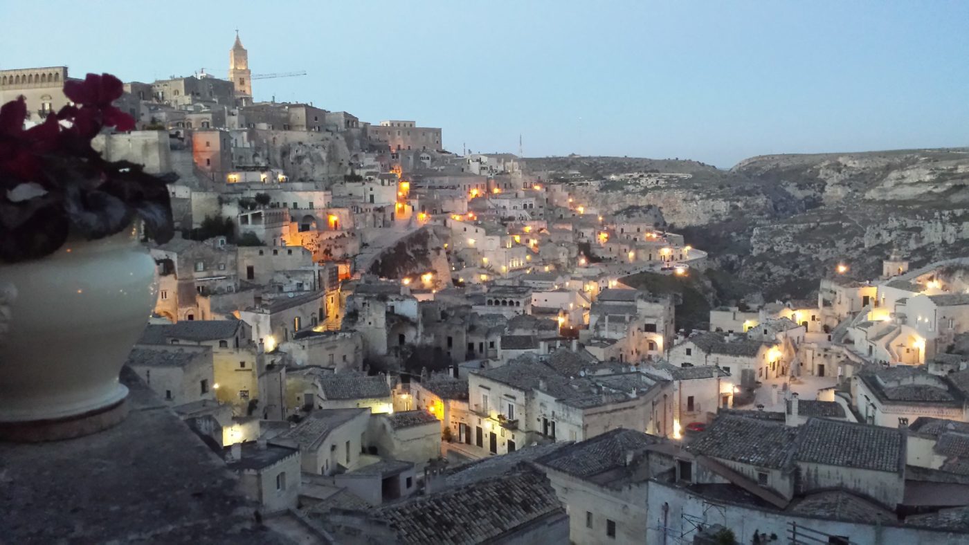 Uno scorcio dei Sassi di Matera